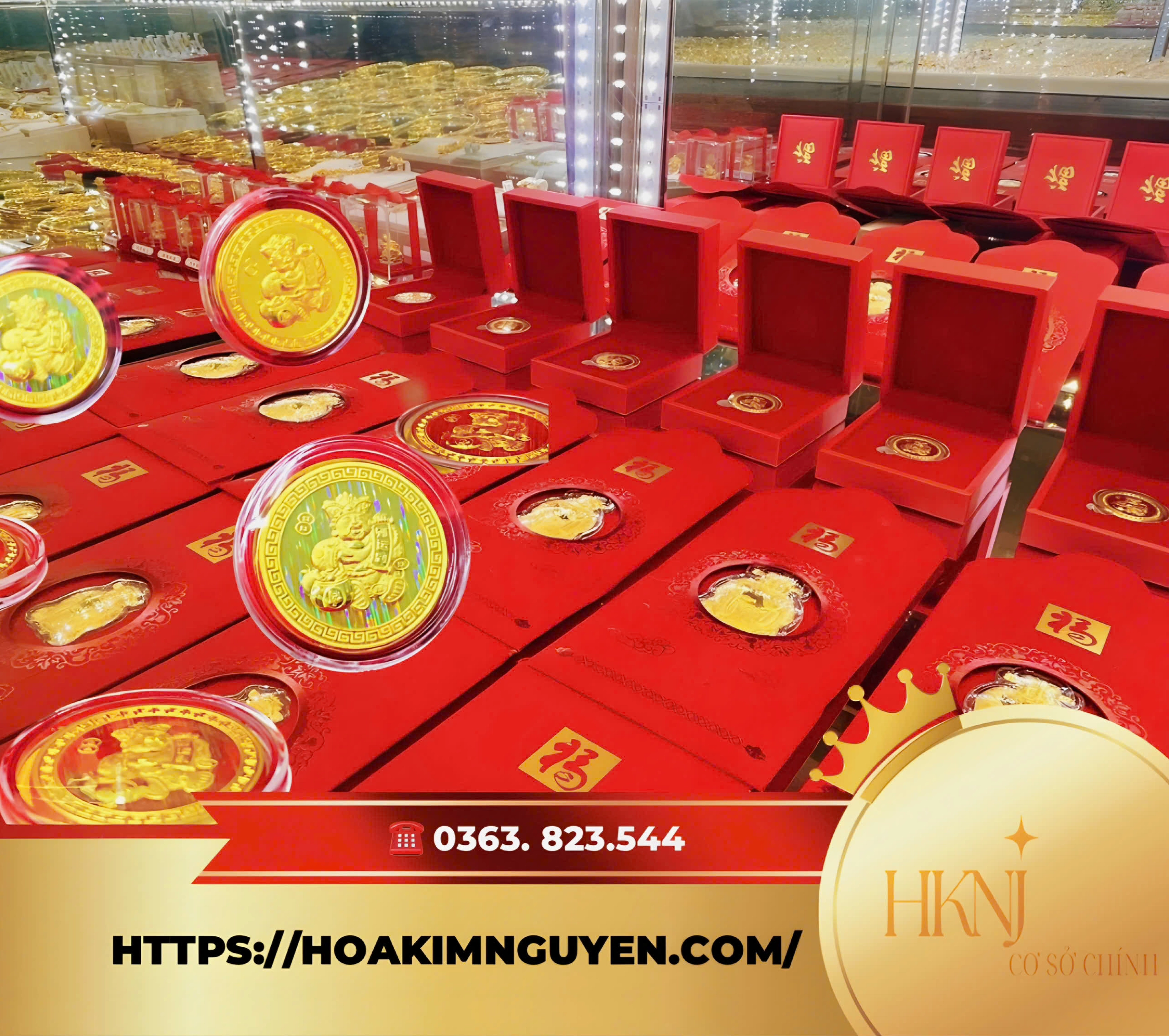 Cửa hàng vàng Hoa Kim Nguyên