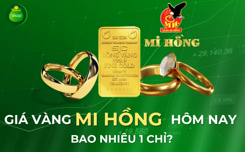 Cửa hàng vàng SJC Mi Hồng