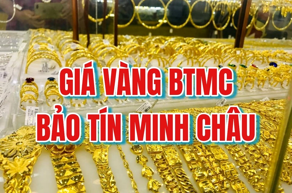 Giá vàng Rồng Bảo Tín Minh Châu hôm nay tại cửa hàng