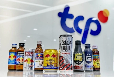 Hình ảnh lon Red Bull quen thuộc