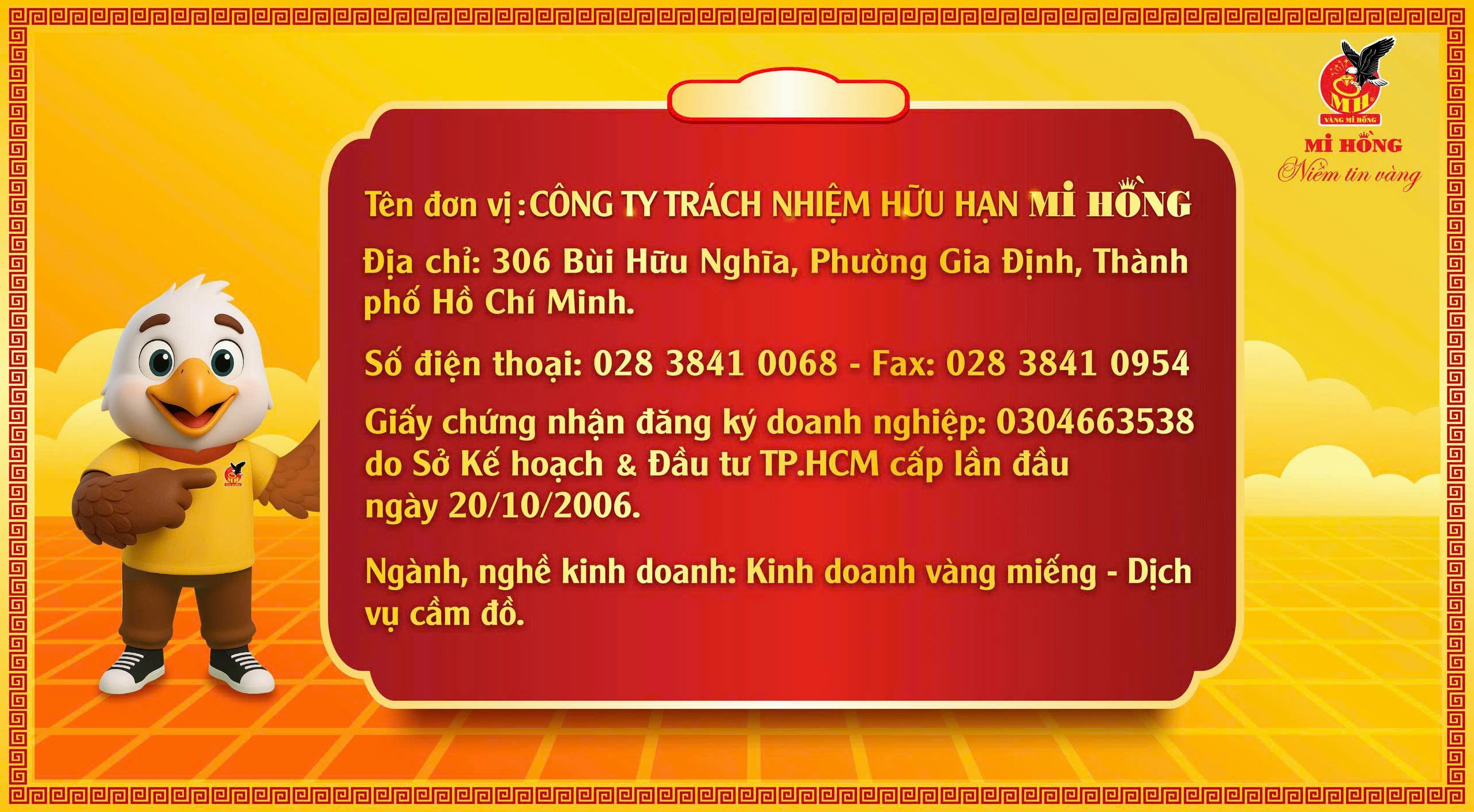 Hình ảnh văn phòng Công ty TNHH Mi Hồng