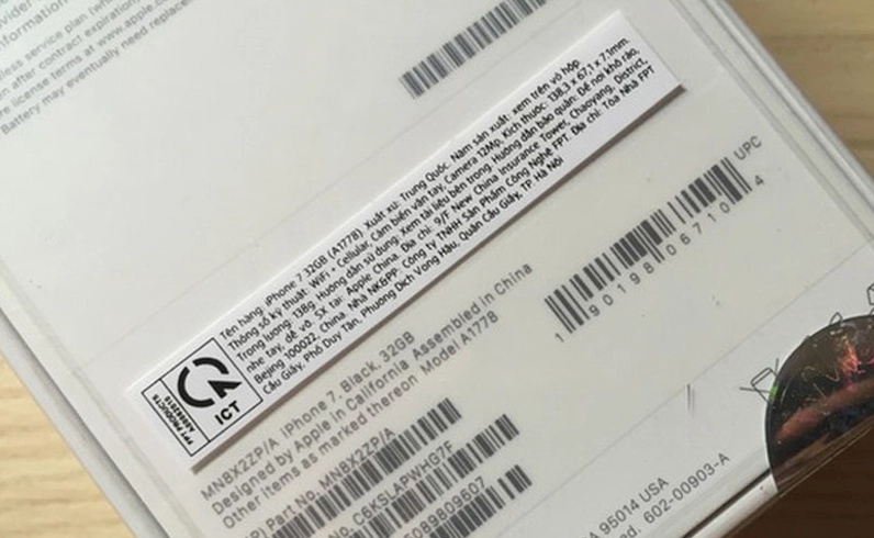 iPhone mã ZP/A của nước nào