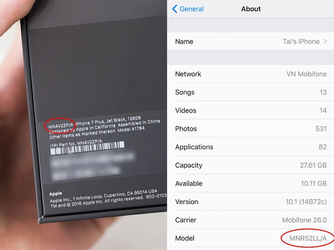 iPhone mã ZP/A là gì và cách nhận biết