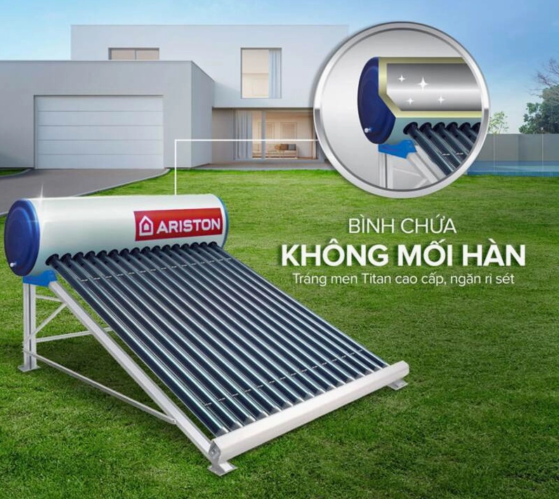 Lắp đặt máy nước nóng năng lượng mặt trời