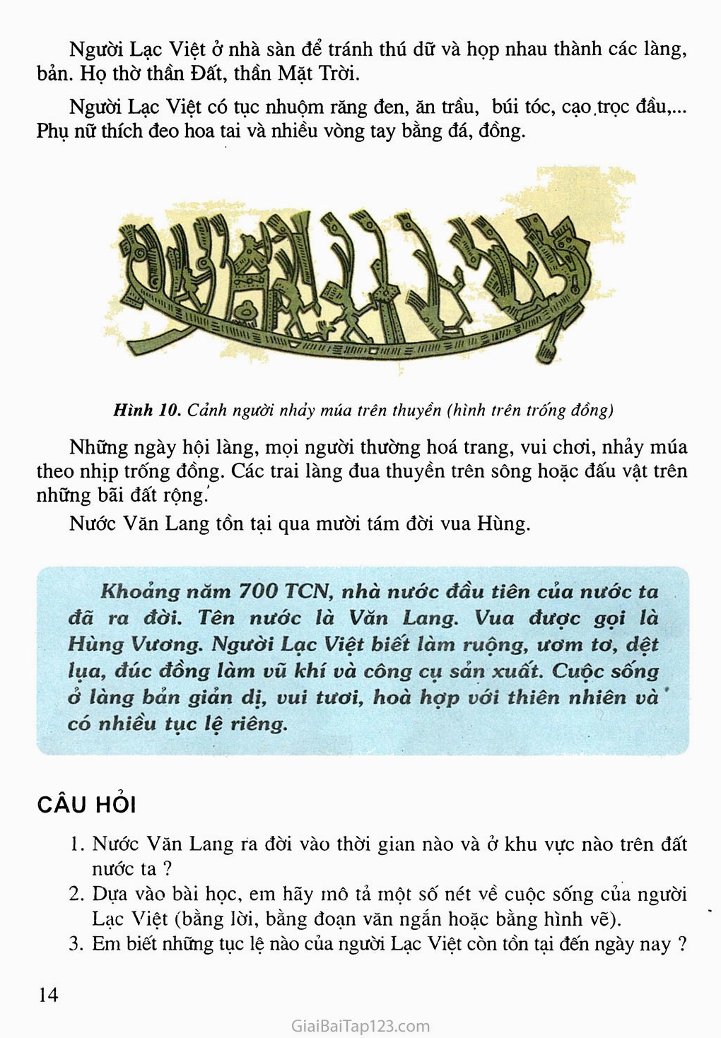 Đồ họa tái hiện nhà nước Văn Lang