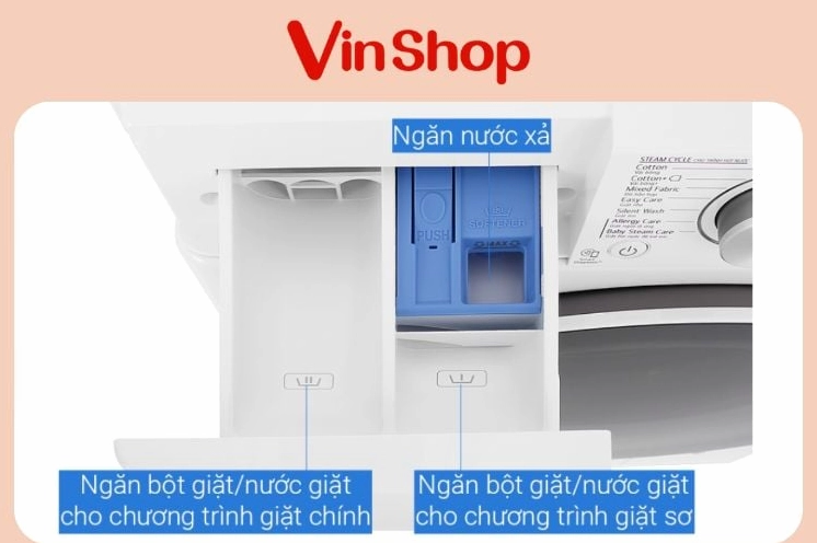Sai lầm khi đổ nước giặt vào máy giặt