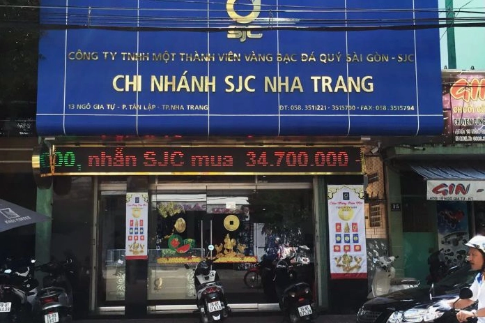 Sản phẩm vàng SJC thương hiệu