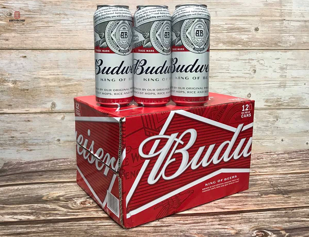 Thùng bia Budweiser
