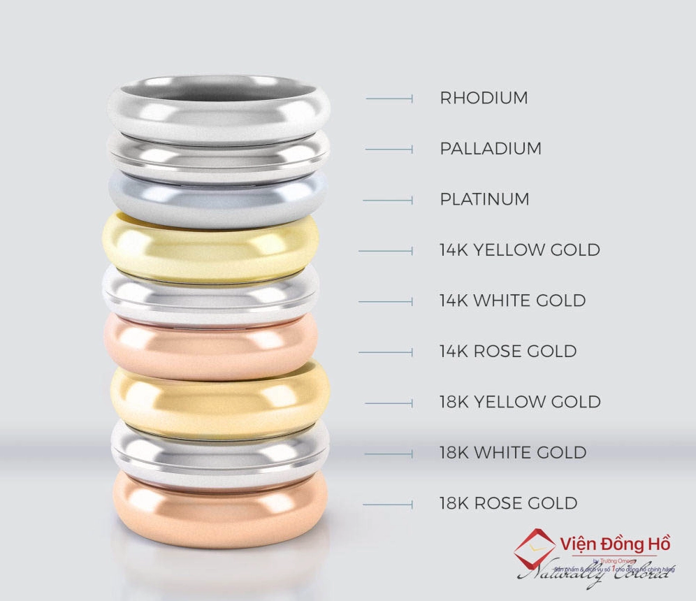 Trang sức vàng 750 tinh xảo
