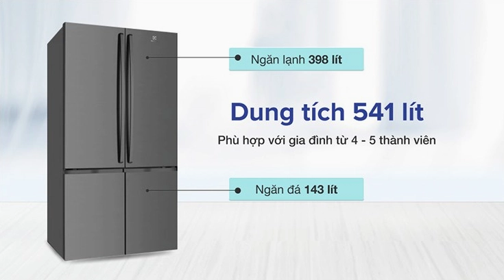 Tủ lạnh Electrolux với thiết kế hiện đại
