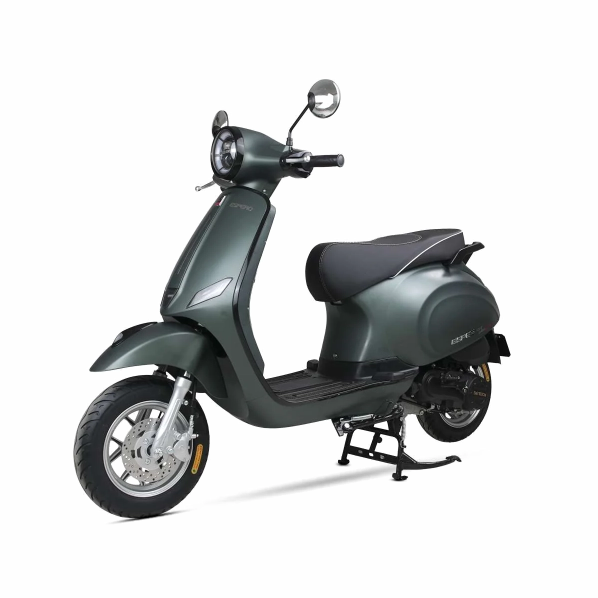 Xe máy Espero 50cc màu xanh rêu cá tính